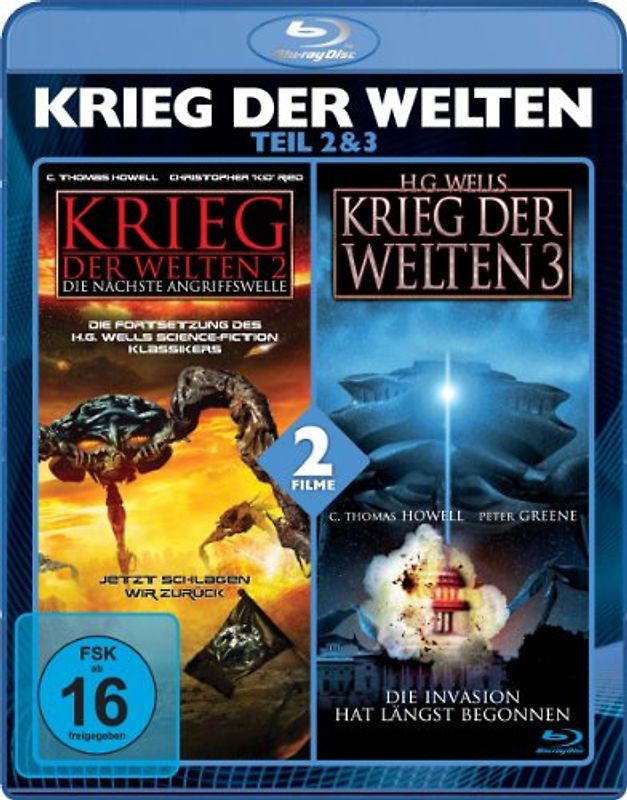 Krieg der Welten Teil 2 & 3 Blu-ray Disc
