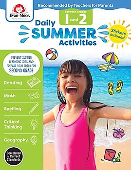 Daily Summer Activities: Moving from 1st Grade to 2nd Grade, Grades 1-2