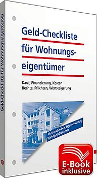 Geld-Checkliste für Wohnungseigentümer inkl. E-Book