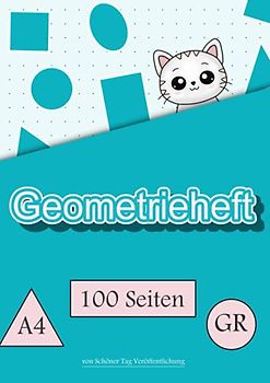 Geometrieheft: Punktraster | DIN A4 | Lineatur GR Grundschule | 100 Seiten | 21,01 x 29,69 cm