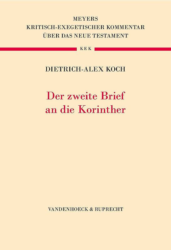 Der Zweite Korintherbrief