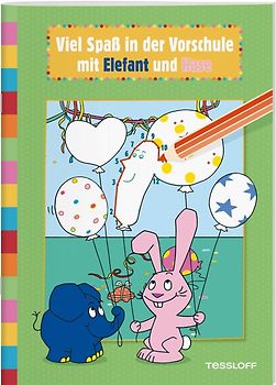 Viel Spaß in der Vorschule mit Elefant und Hase