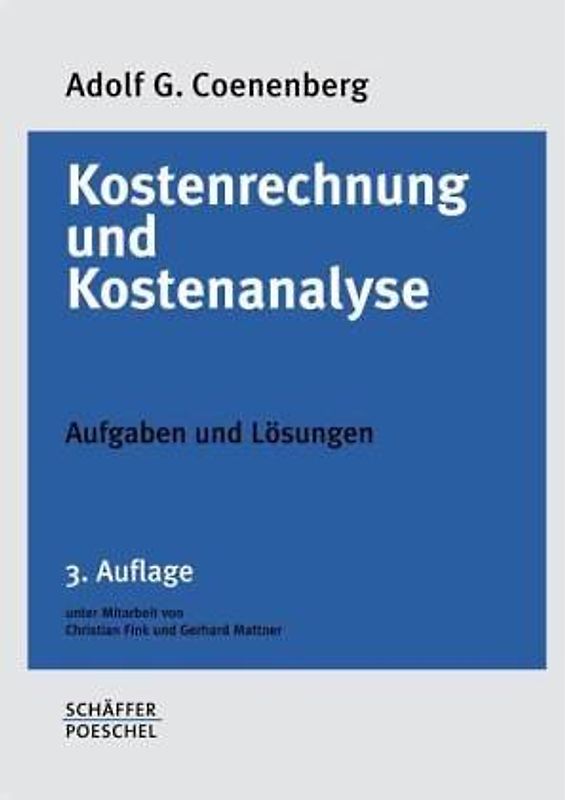 Kostenrechnung und Kostenanalyse