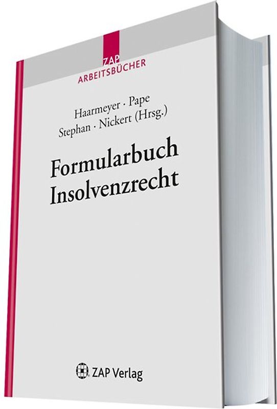 Formularbuch Insolvenzrecht