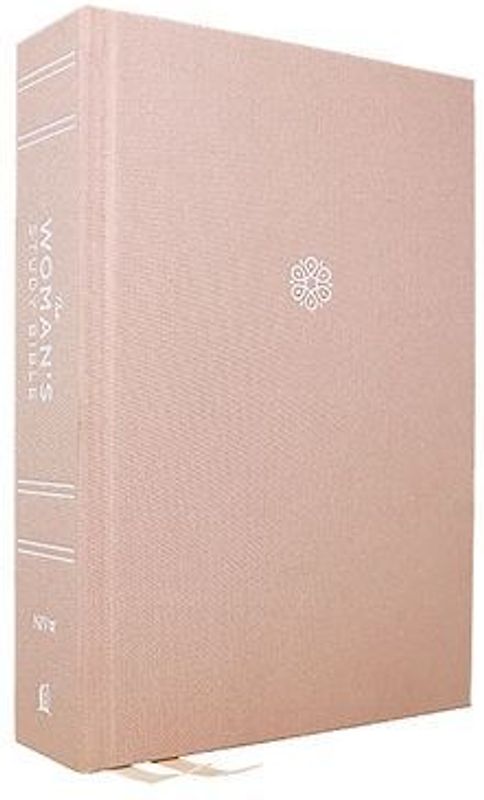 Niv, the Woman's Study Bible, Cloth Over Board, Pink, Full-Color, Thumb Indexed