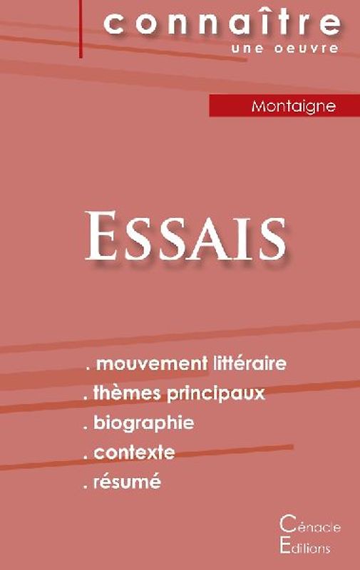 Fiche de lecture ' Des Cannibales ' et ' Des Coches ' dans les Essais de Montaigne (analyse littéraire de référence et résumé complet)