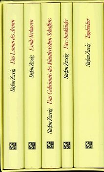 Gesammelte Werke in Einzelbänden - Werkausgabe in Kassetten. Der Amokläufer, Emile Verhaeren, Das Lamm der Armen, Das Geheimnis des künstlerischen Schaffens, Tagebücher