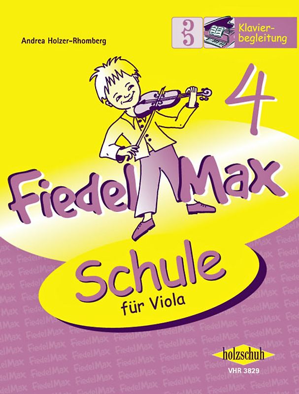 Fiedel-Max 4 Viola - Klavierbegleitung