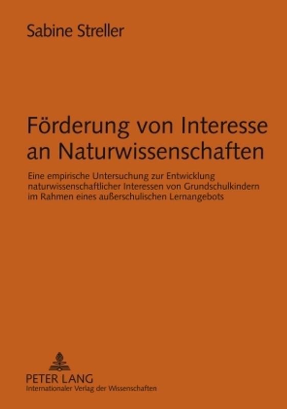 Foerderung von Interesse an Naturwissenschaften