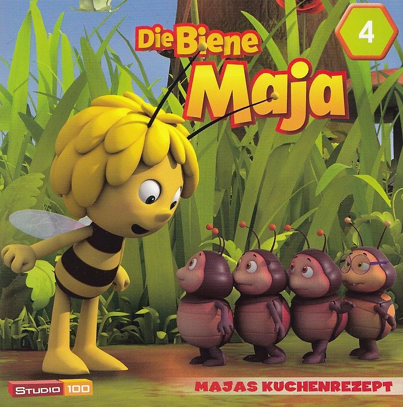 Die Biene Maja: Folge 4 - Majas Kuchenrezept [Audio CD]