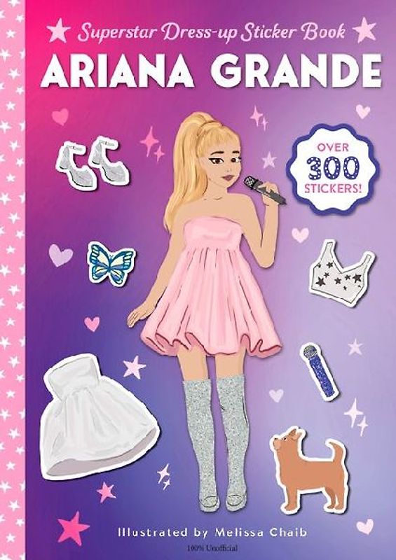 Ariana Grande Superstar Dress-Up Sticker Book