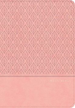 CSB Personal Size Giant Print Bible, Optimal Type, Digital Study Edition, Pink Leathertouch