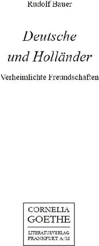 Deutsche und Holländer