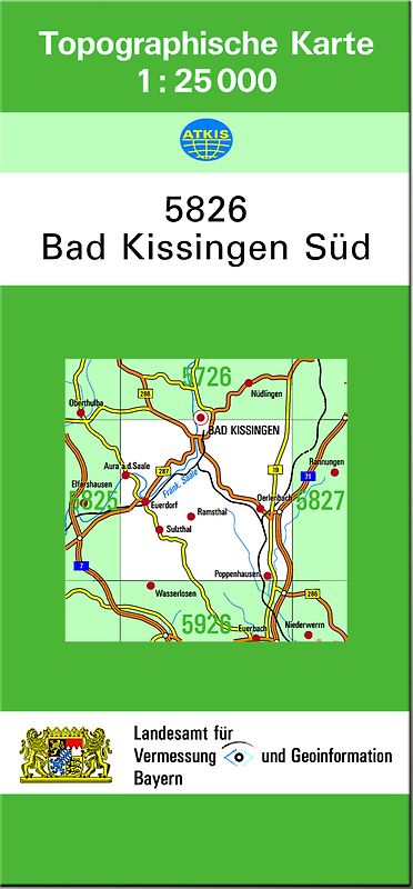 TK25 5826 Bad Kissingen Süd