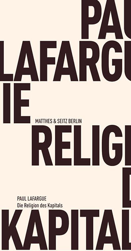 Die Religion des Kapitals