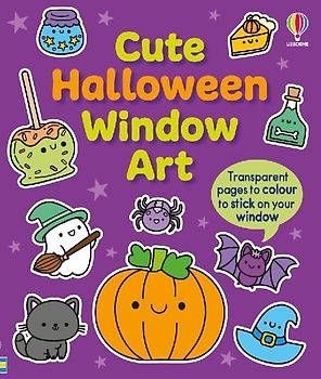 Cute Halloween Window Art