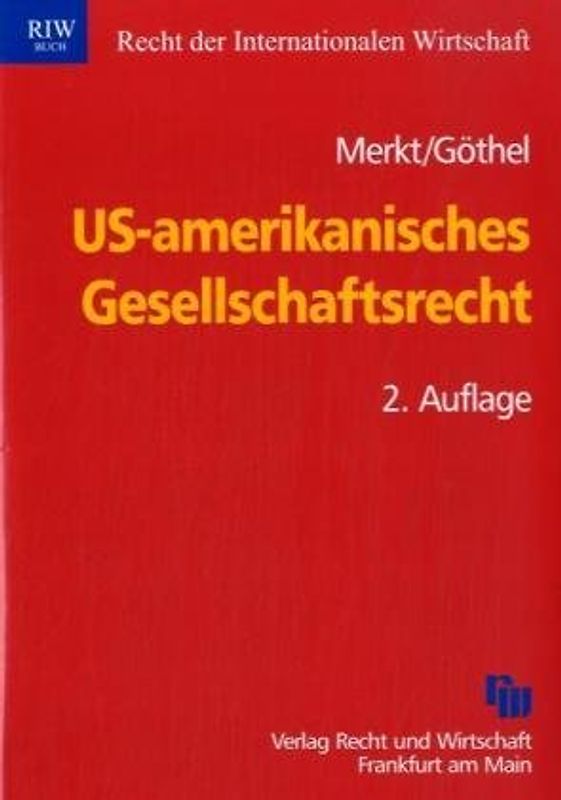 US-amerikanisches Gesellschaftsrecht