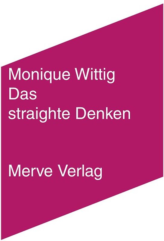 Das straighte Denken
