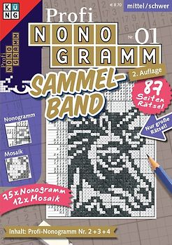 Profi-Nonogramm 3er-Band Nr. 01
