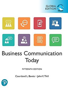 Business Communication Today, Global Edition