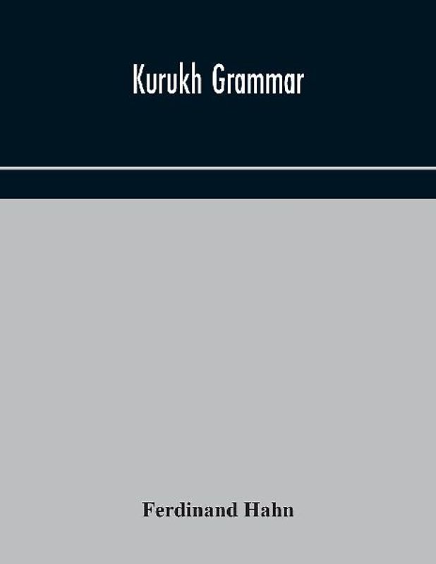 Kurukh Grammar