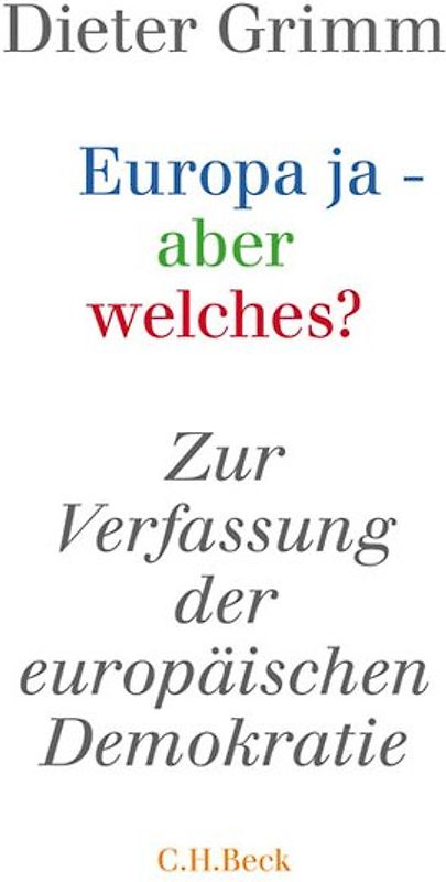 Europa ja - aber welches?