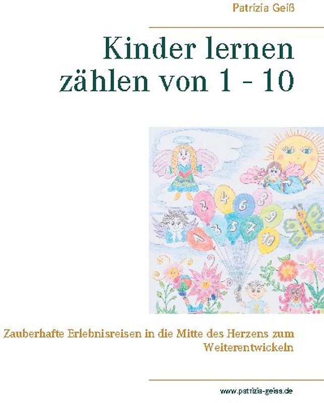 Kinder lernen zählen von 1 - 10