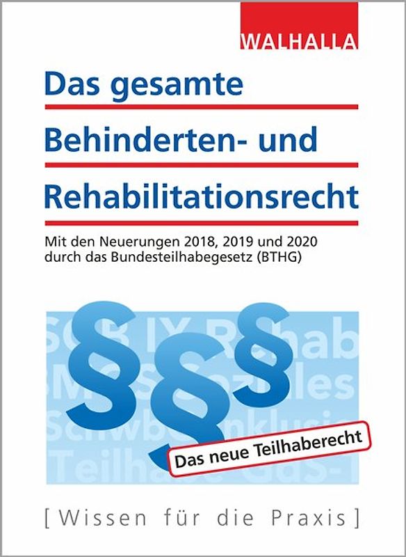 Das gesamte Behinderten- und Rehabilitationsrecht 2019