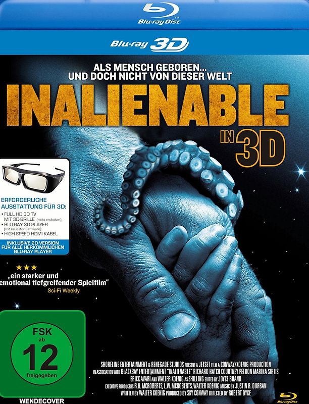 InAlienable (Blu-ray 3D) 3D Blu-ray Disc