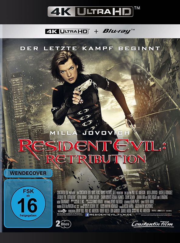 Resident Evil: Retribution 4K Ultra HD Blu-ray