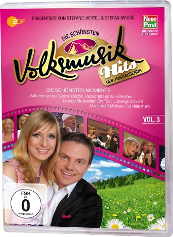 Die schönsten Volksmusik Hits des Jahrtausends Vol. 3 DVD