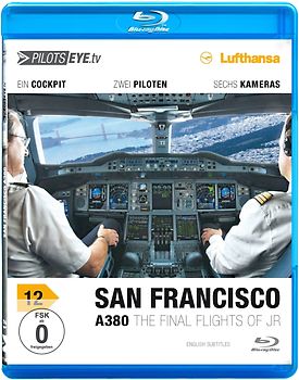 PilotsEYE.tv 12: San Francisco - A 380 The final flights of JR Blu-ray Disc