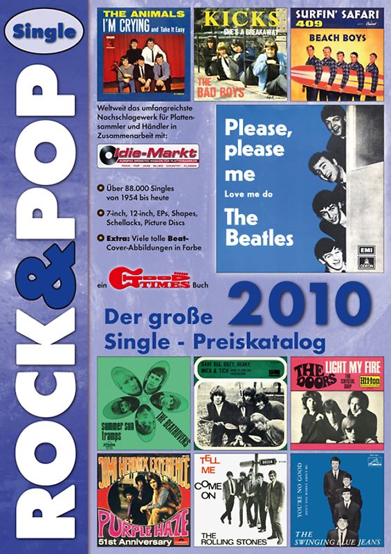 Der große ROCK & POP Single Preiskatalog 2010