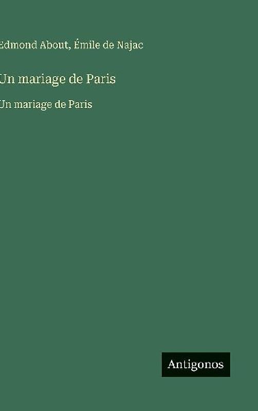Un mariage de Paris