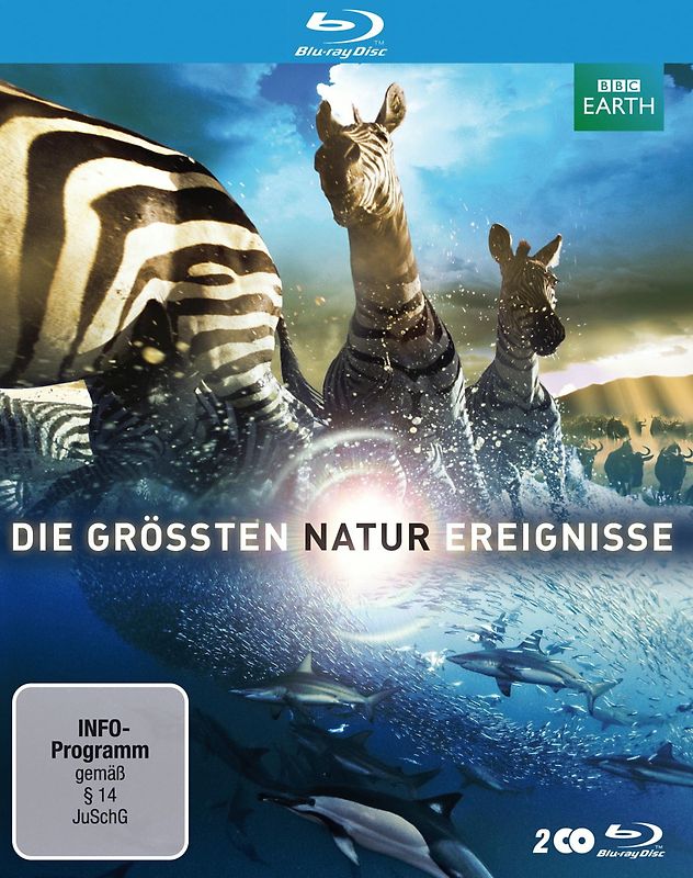 Die größten Naturereignisse [Steelbook, 2 Discs] Blu-ray Disc