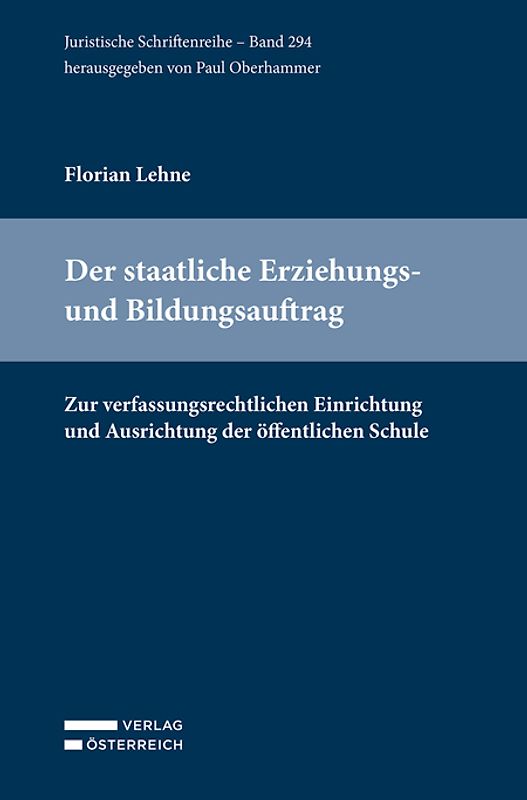 Der staatliche Erziehungs- und Bildungsauftrag