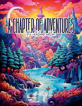A Chapter of Adventures - Lined Journal - 8.5" x 11" - 208 Pages - College Ruled Notebook for Work and School