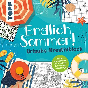 Endlich Sommer! Urlaubs-Kreativblock