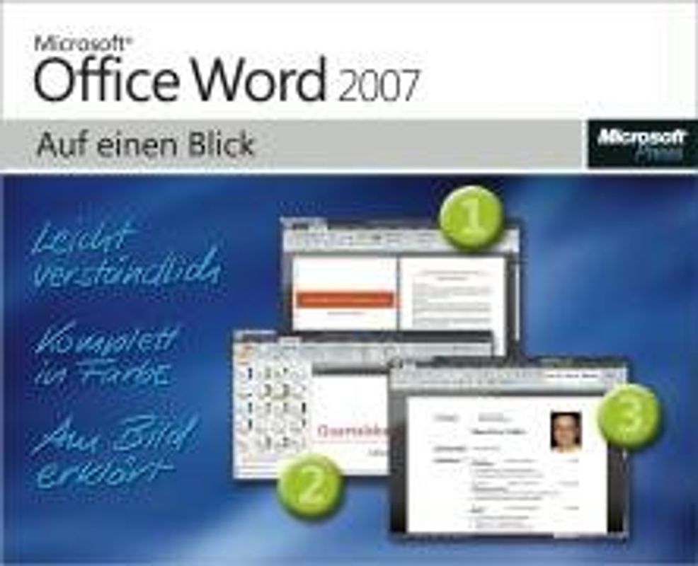 Microsoft Office Word 2007 auf einen Blick