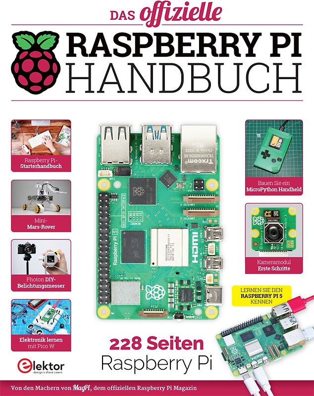 Das offizielle Raspberry Pi Handbuch