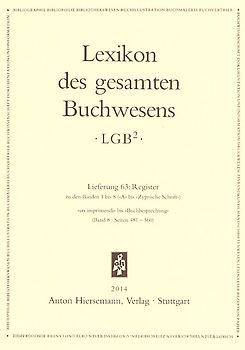 Lexikon des gesamten Buchwesens