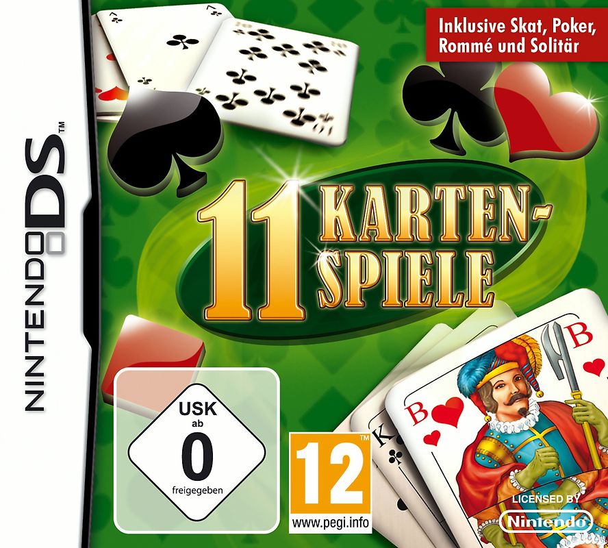 11 Kartenspiele Nintendo DS