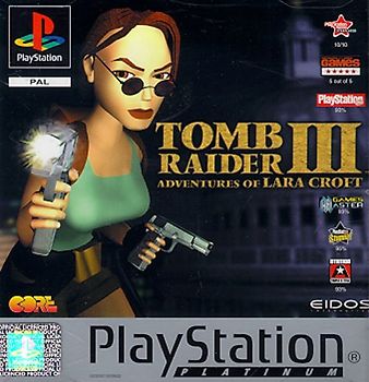Tomb Raider 3 - Platinum UK IMPORT PlayStation 1