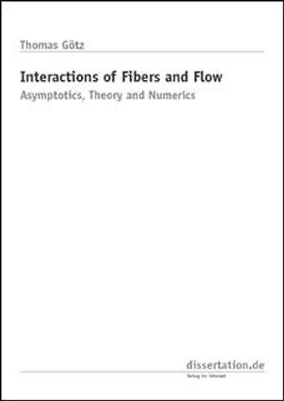 Interactions of Fibers and Flow