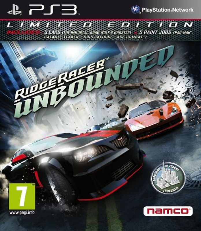 Ridge Racer: Unbounded [Limited Edition, Internationale Version] PlayStation 3
