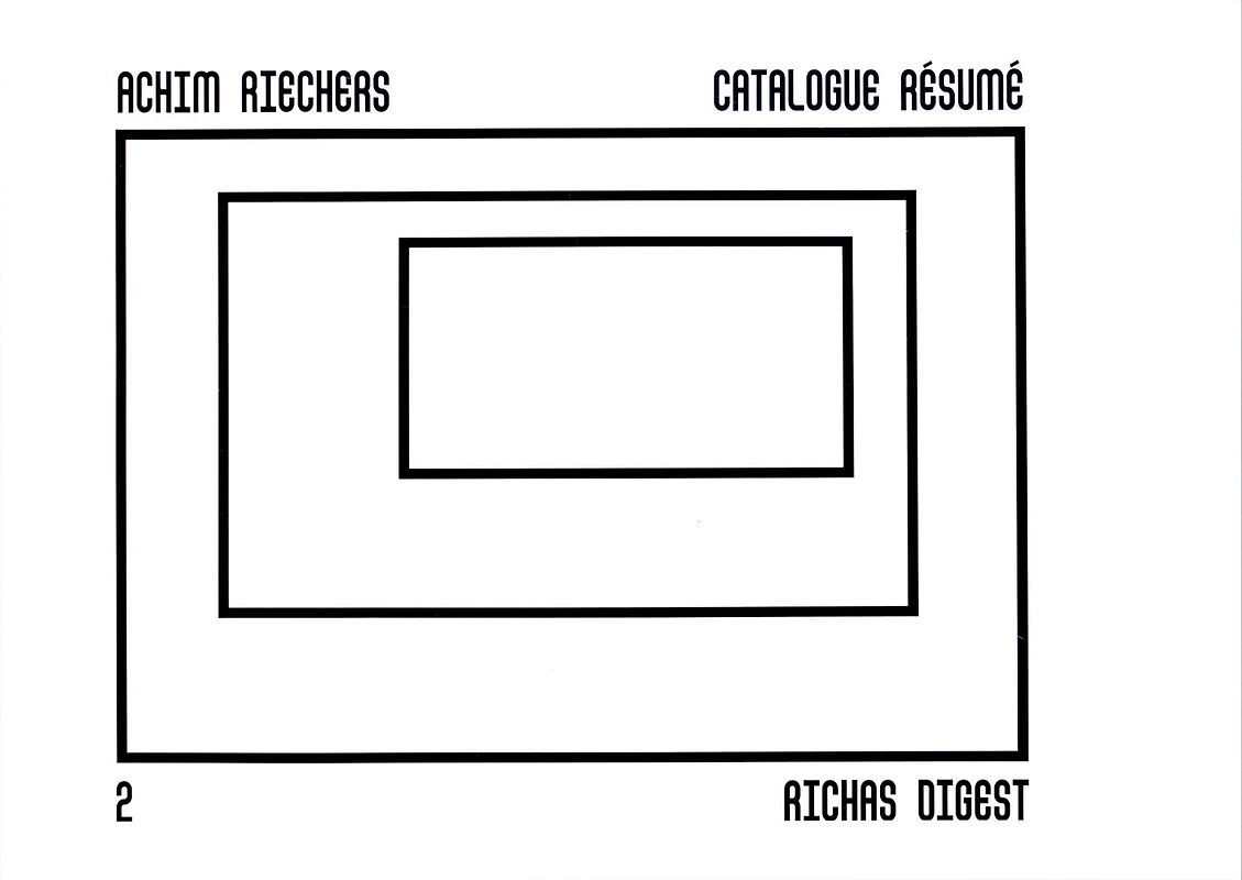 Catalogue Résumé 2