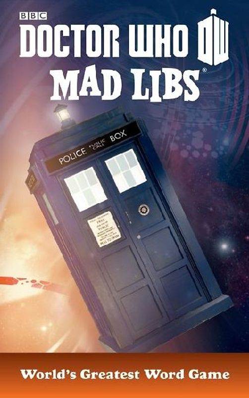 Doctor Who Mad Libs