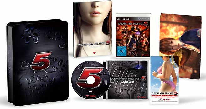 Dead or Alive 5 [Collector's Edition, inkl. Steelbook, Soundtrack, Artbook, Poster] PlayStation 3