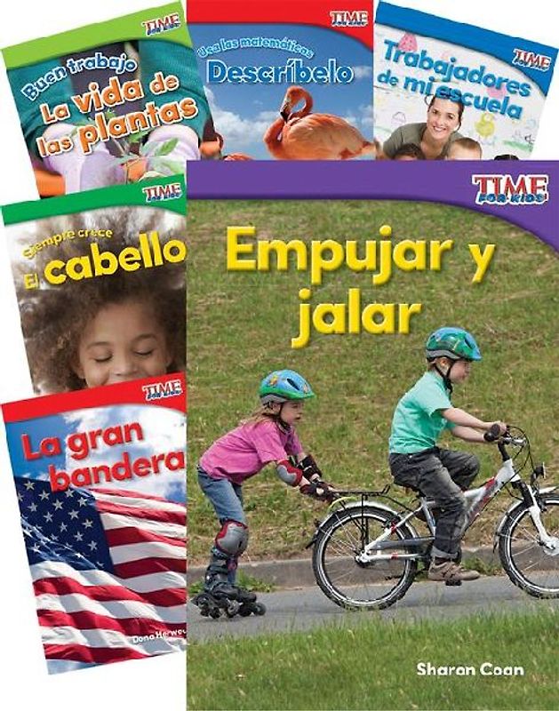 Time for Kids(r) Informational Text Grade K Spanish Readers Set 1 10-Book Set