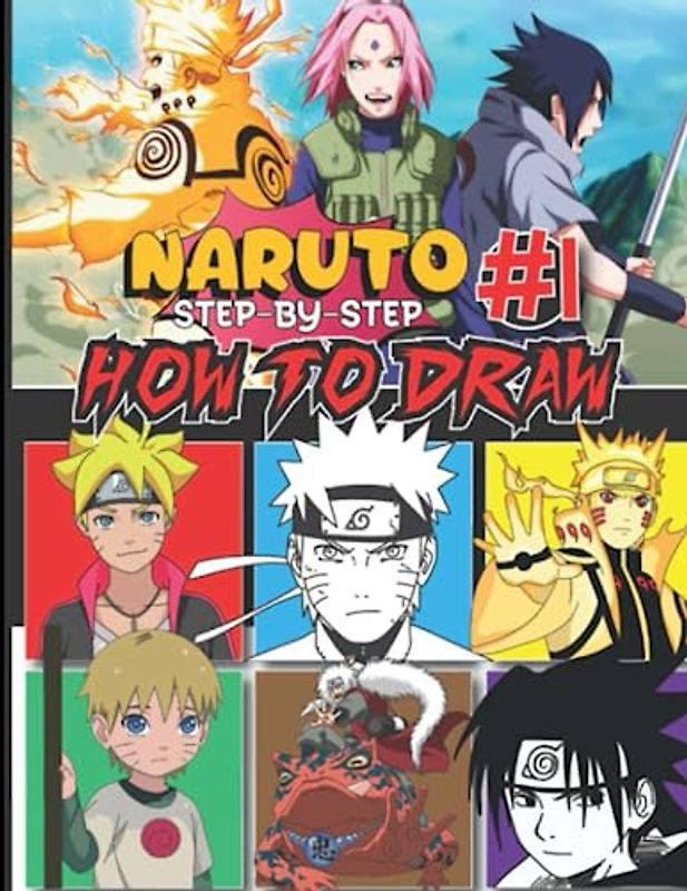 How to Draw Anime Characters: Learn to Draw 50 Anime Characters Step-By-Step Easily for Beginners and All Fans. How to Draw Anime Characters Book For Kids and Adults.